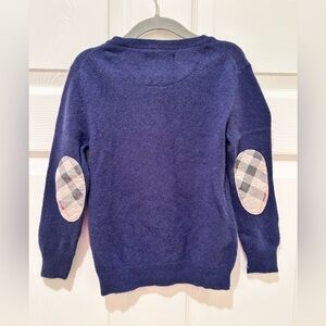 Burberry Blue Cashmere Sweater - Boys Size 5